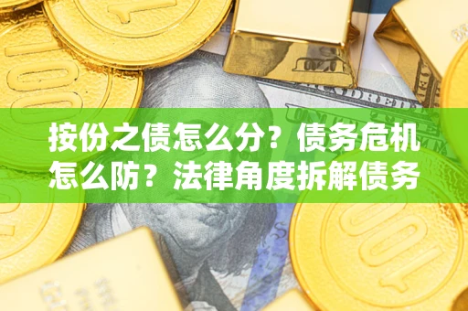 北京按份之债怎么分？债务危机怎么防？法律角度拆解债务分配与风险自保指南