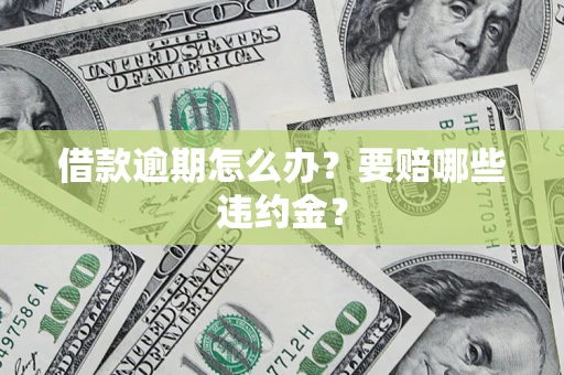 北京借款逾期怎么办？要赔哪些违约金？