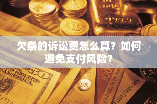 北京欠条的诉讼费怎么算？如何避免支付风险？